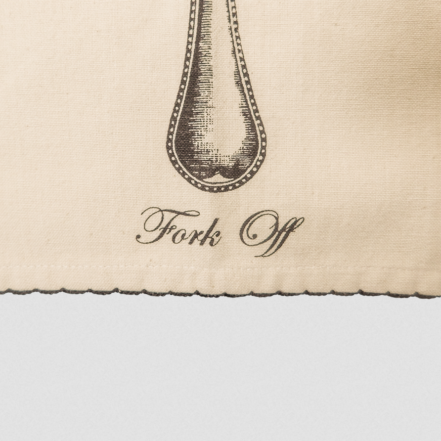 Fork Off Tea Towel