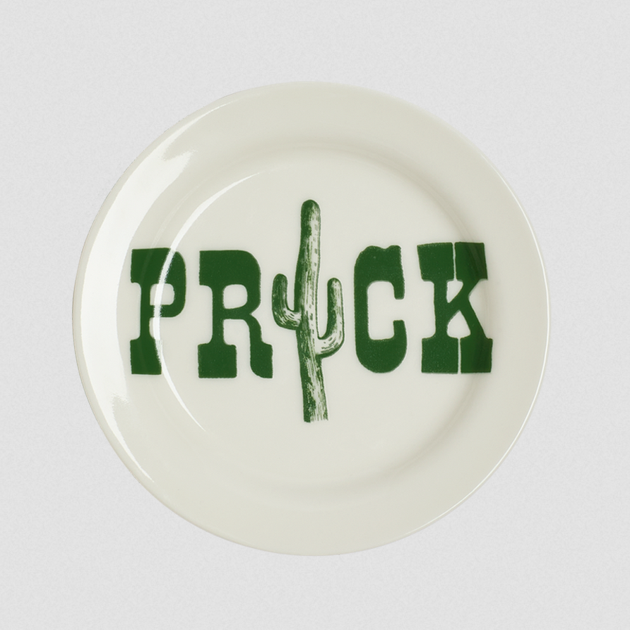 Fishs Eddy Prick Plate