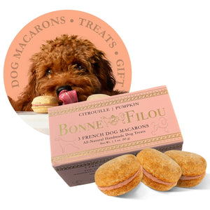 French Dog Macarons / Pack of 3
