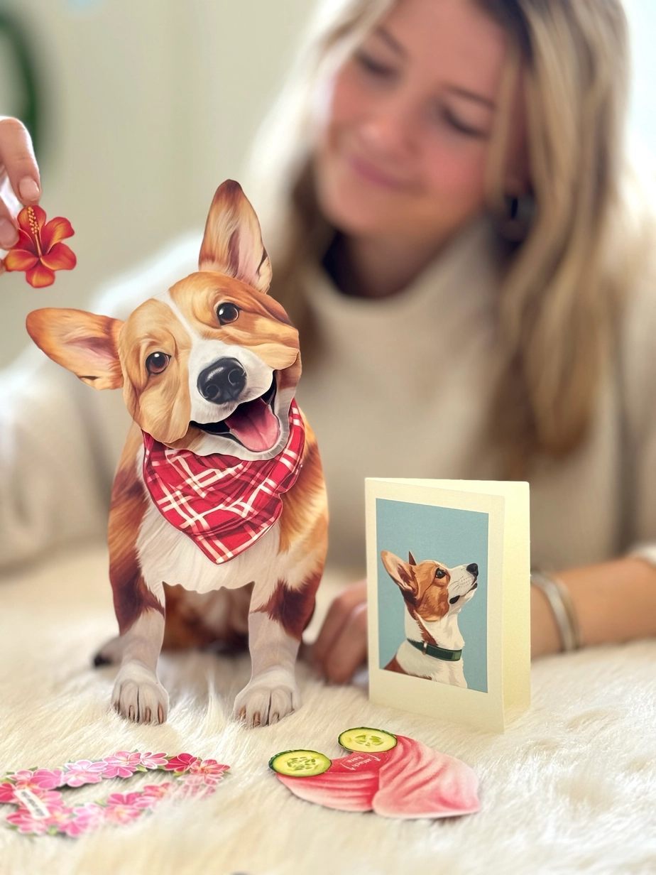 Pop-Up Pets Greeting Card / Click for Full Selection