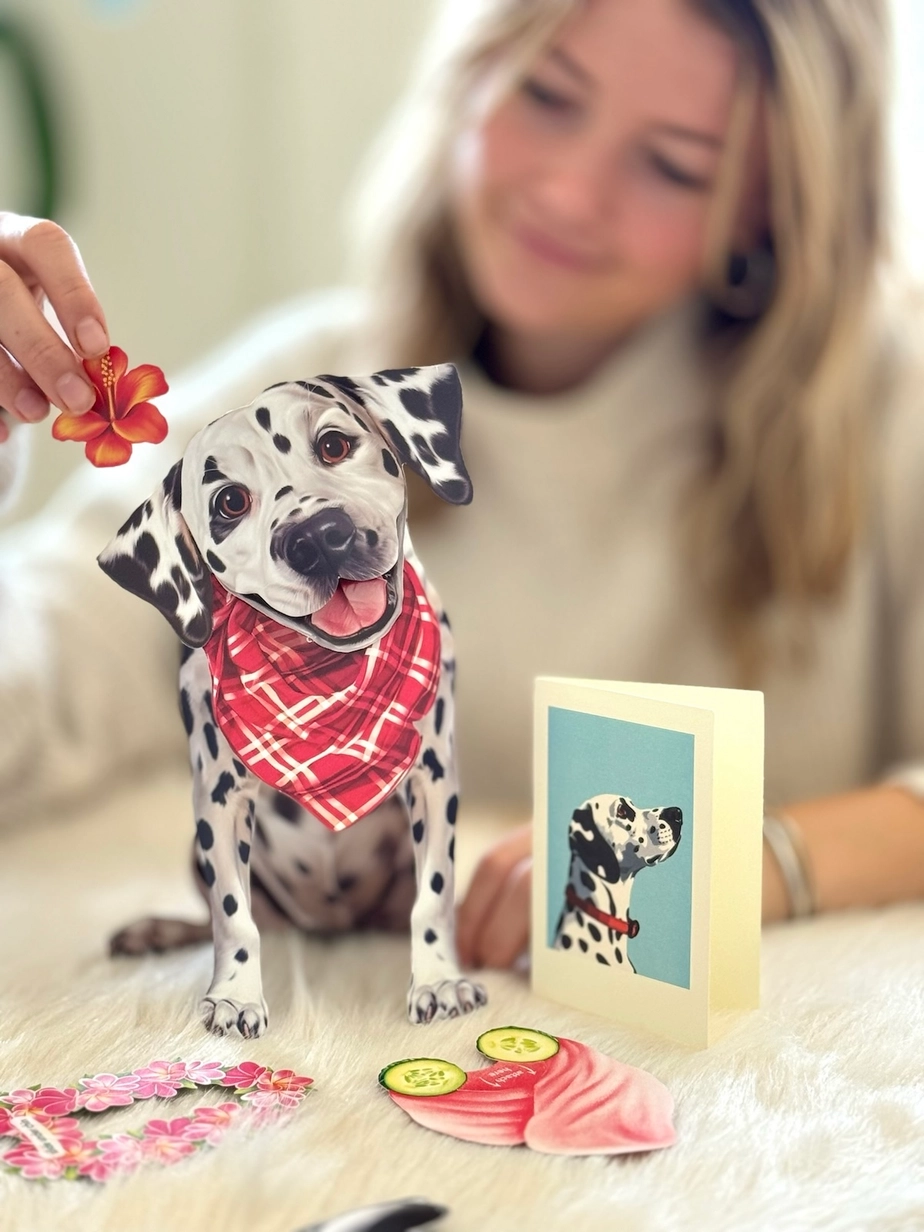 Pop-Up Pets Greeting Card / Click for Full Selection