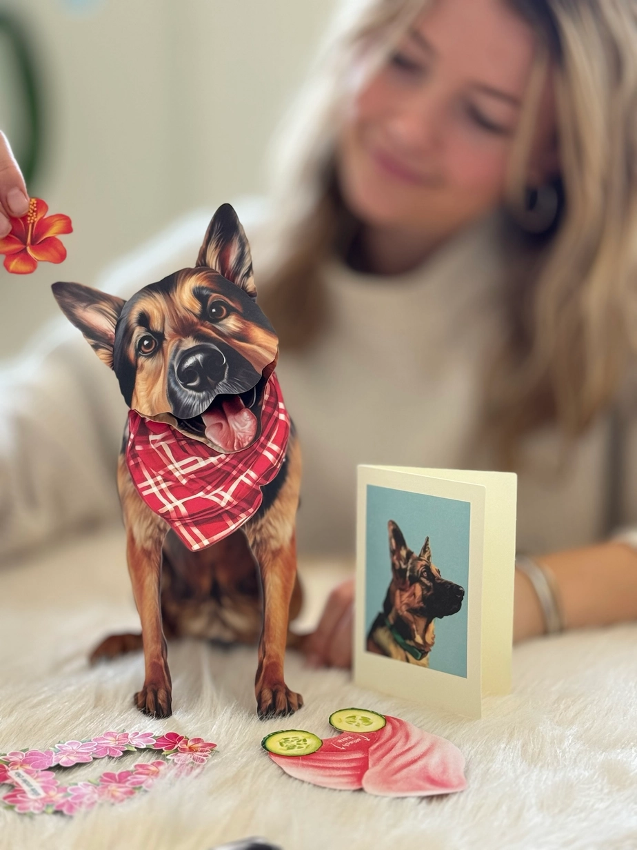 Pop-Up Pets Greeting Card / Click for Full Selection
