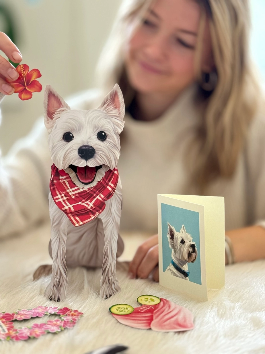 Pop-Up Pets Greeting Card / Click for Full Selection