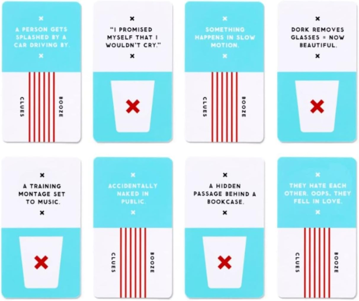 Booze Clues Drinking Game