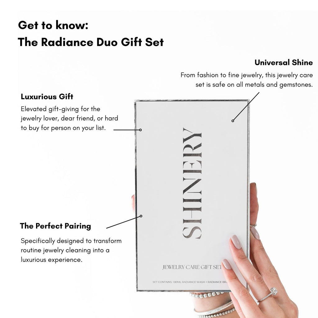 The Shinery Radiance Duo Luxury Jewelry Care Gift Set
