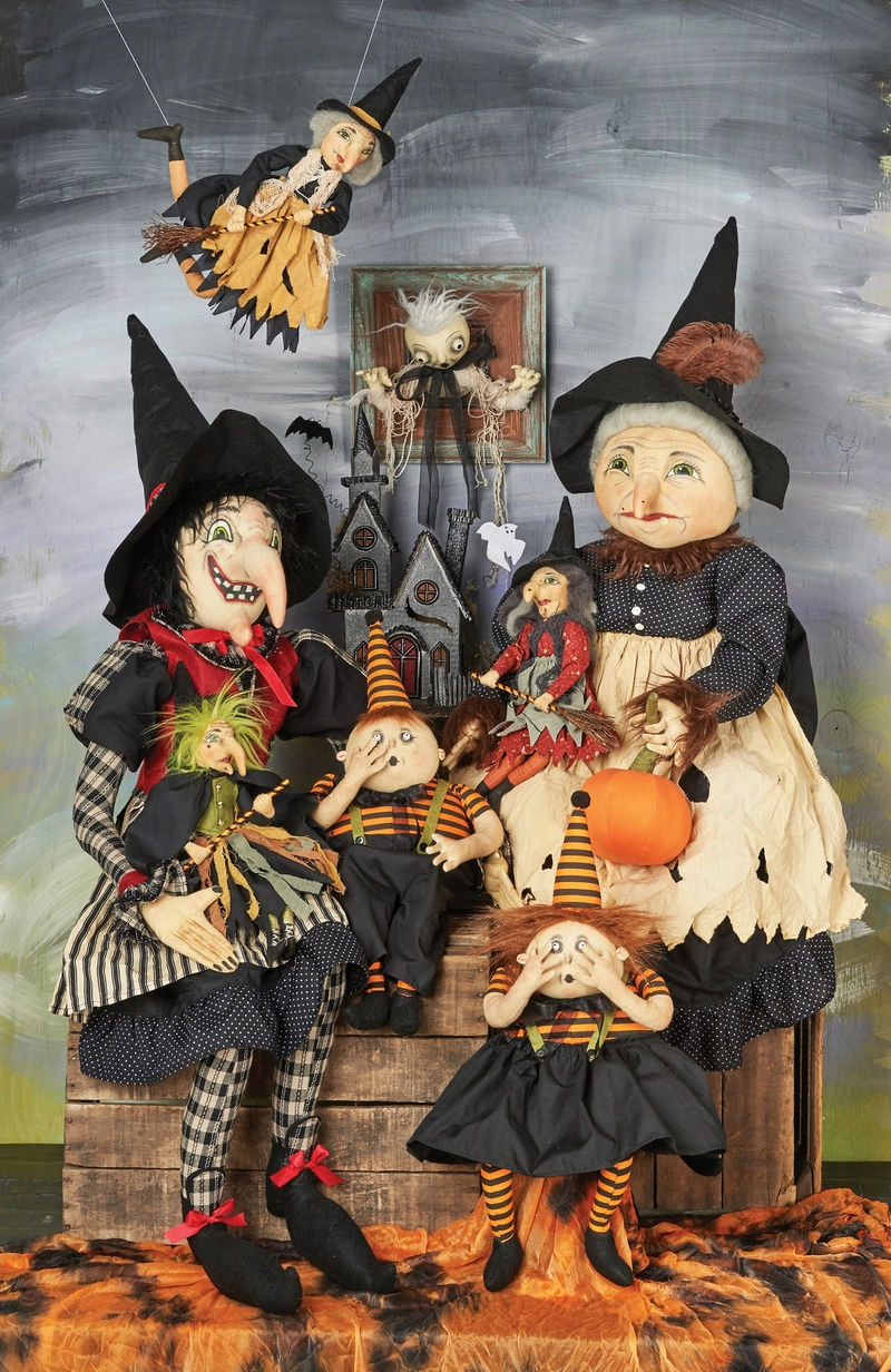 Imogene Witch Gathered Traditions Art Doll