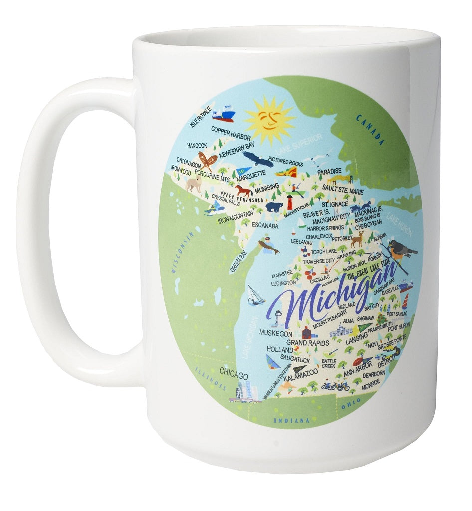 Michigan Ceramic Mug