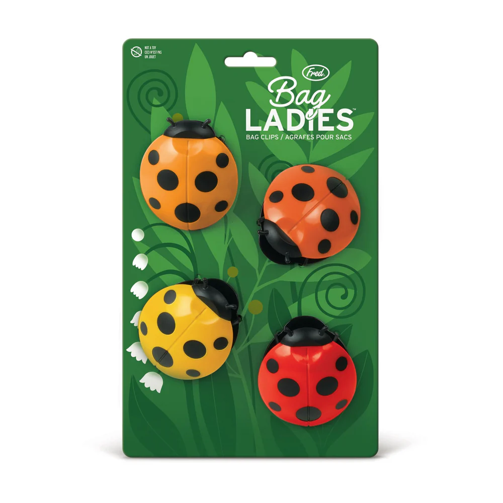 Bag Ladies Ladybug Bag Clips
