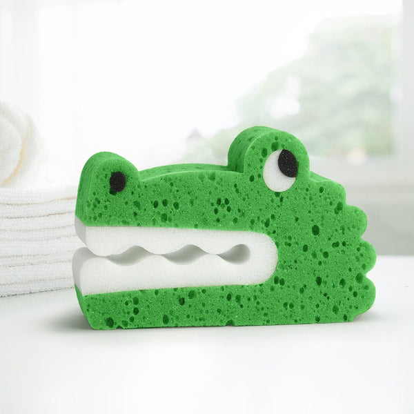 Bath Biters Kids Bath Sponge / Crocodile