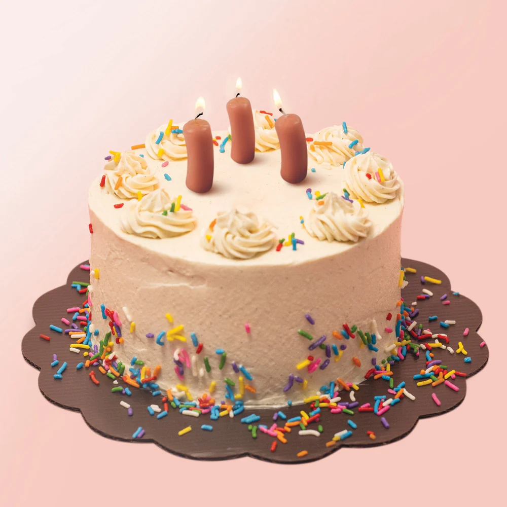 Sausage Party Birthday Candle