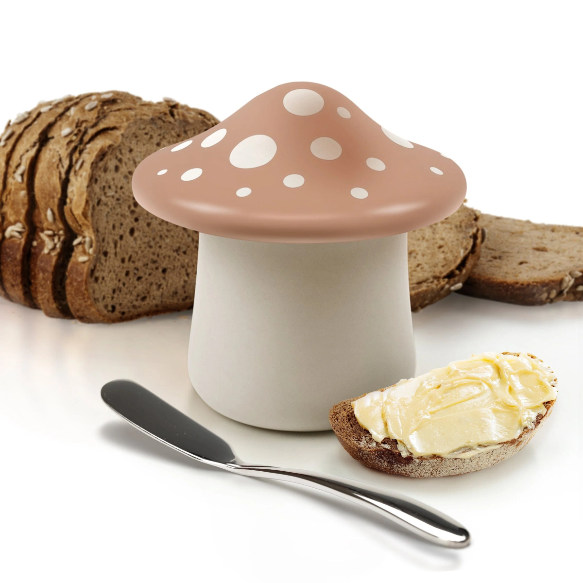 Genuine Fred FORAGE Mushroom Butter Storage Container