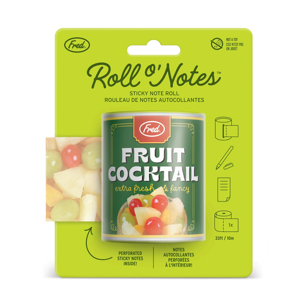 Fruit Cocktail Roll O' Notes
