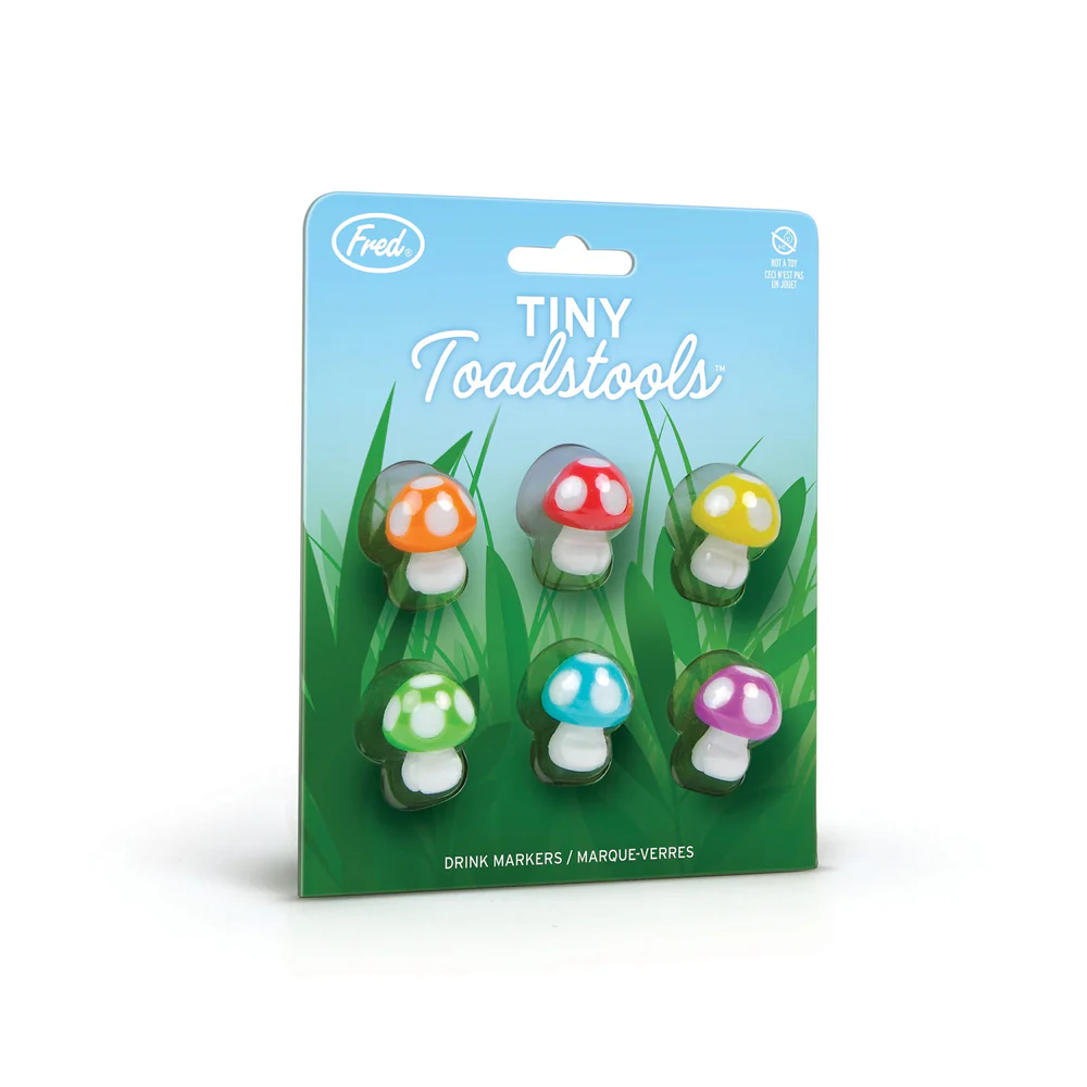 Tiny Toadstools Drink Markers