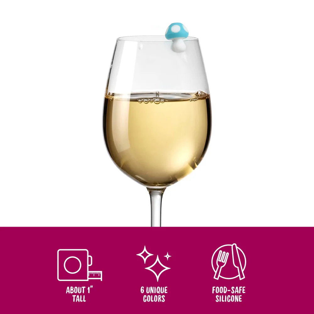 Tiny Toadstools Drink Markers