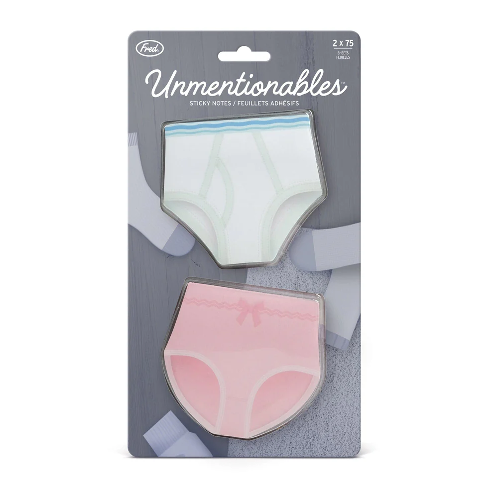 Genuine Fred Unmentionables Sticky Notes