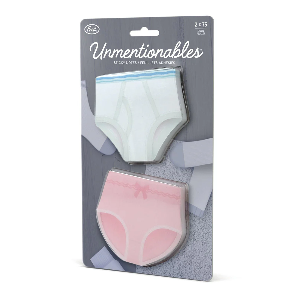 Genuine Fred Unmentionables Sticky Notes