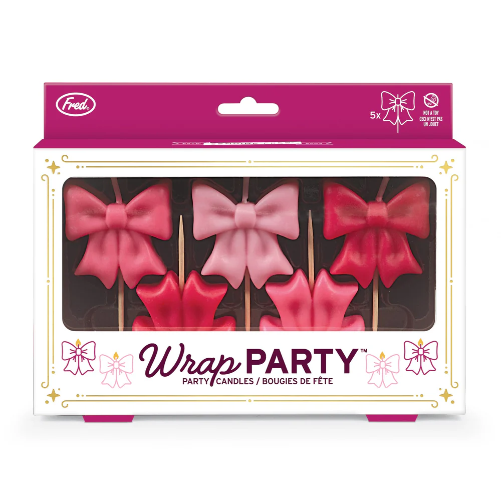 Wrap Party Birthday Candles