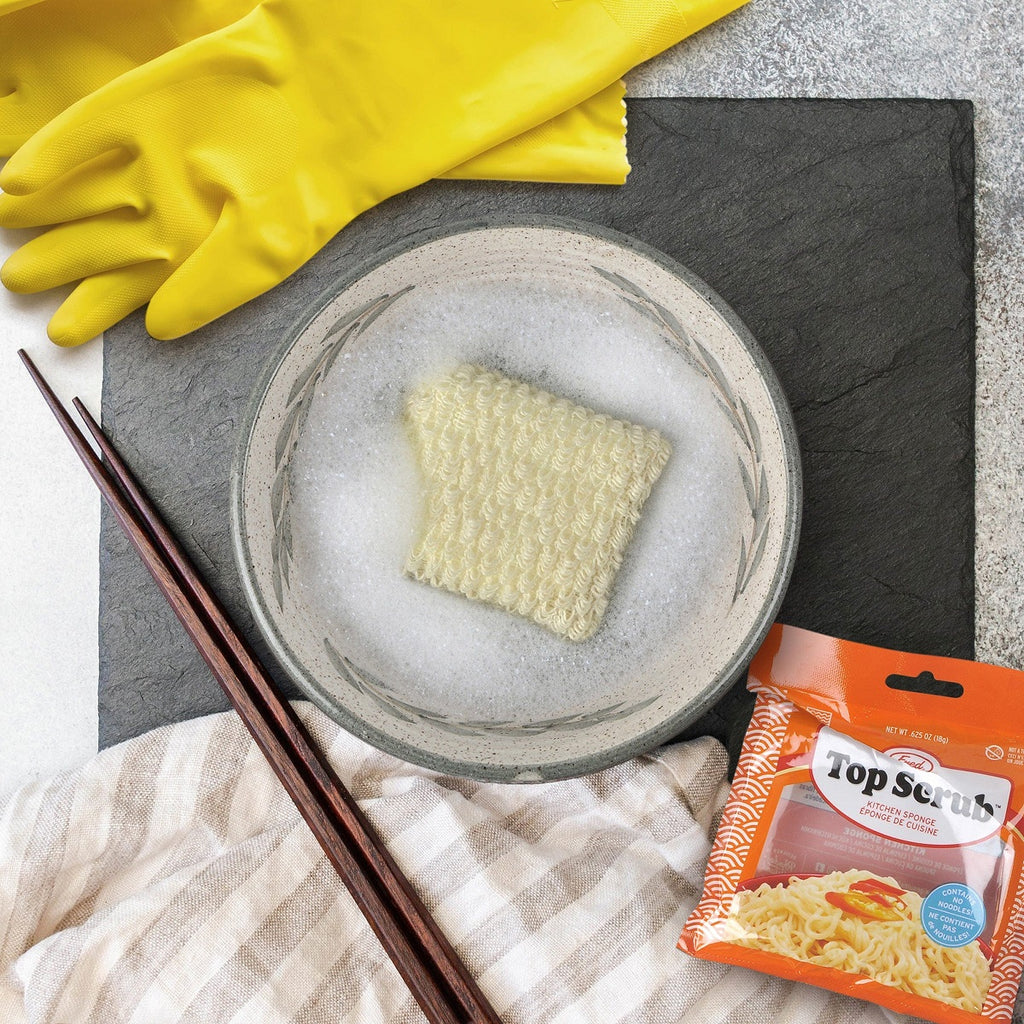 Top Scrub Ramen Sponge