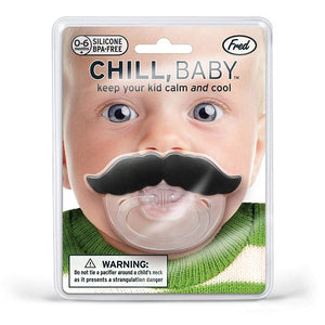 Chill, Baby Mustache Pacifier