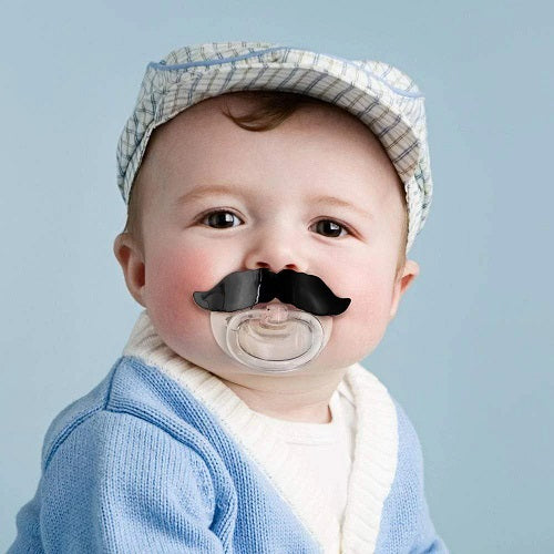 Chill, Baby Mustache Pacifier