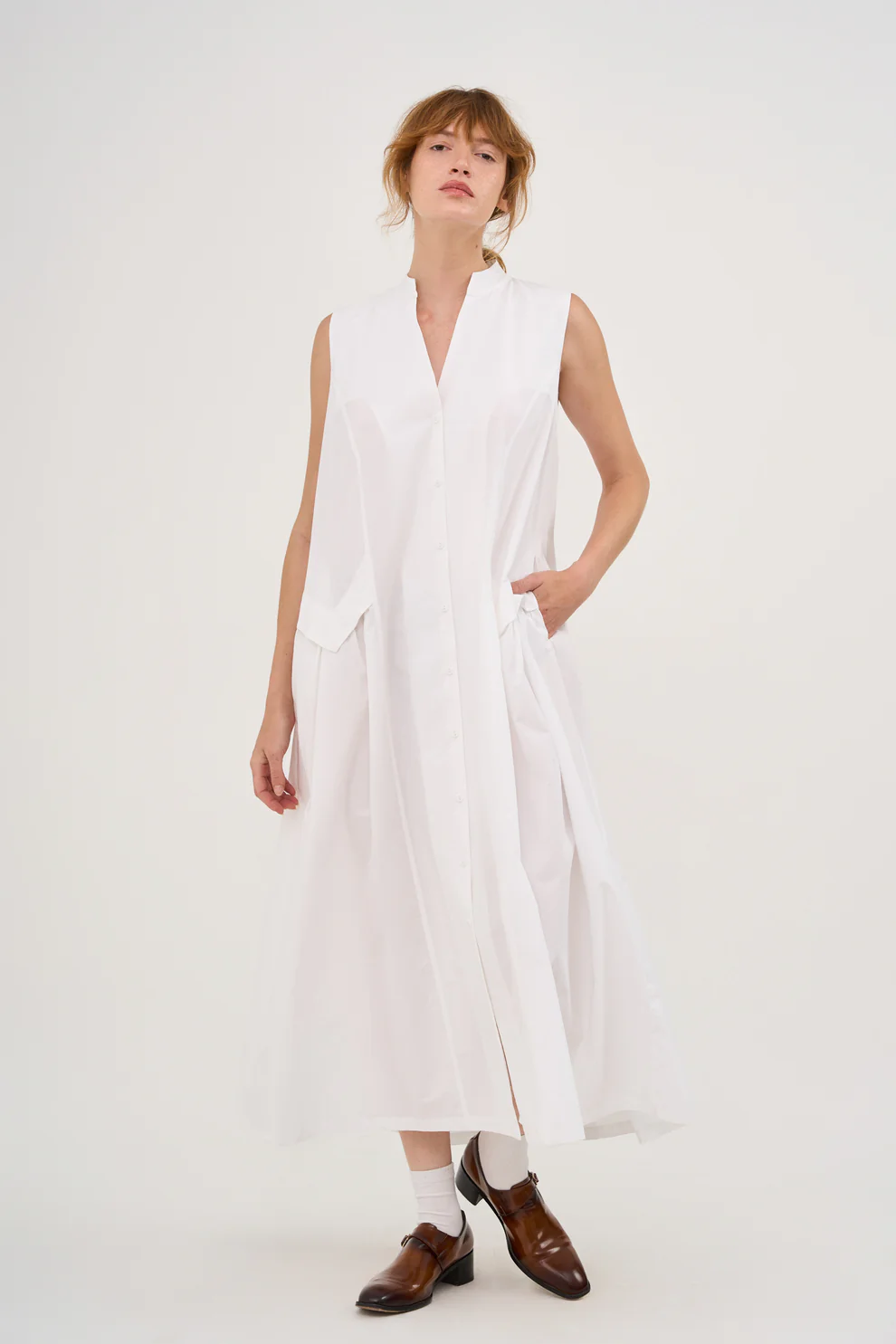 Gershon Bram's Jade Dress in White
