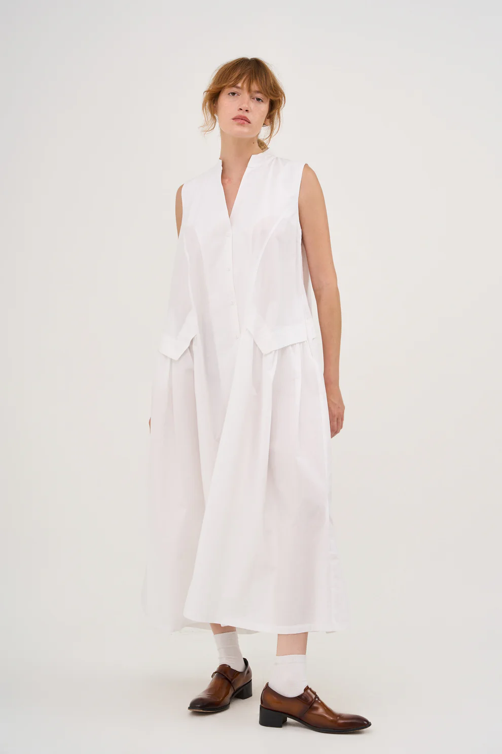 Gershon Bram's Jade Dress in White