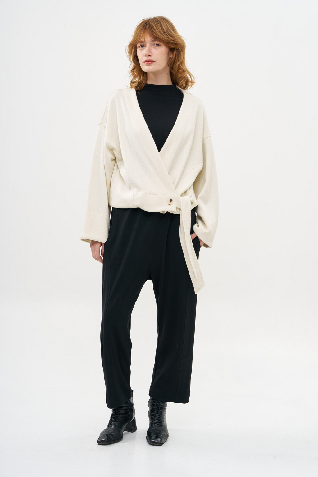 The Uranus Jacket from Gershon Bram in Off White