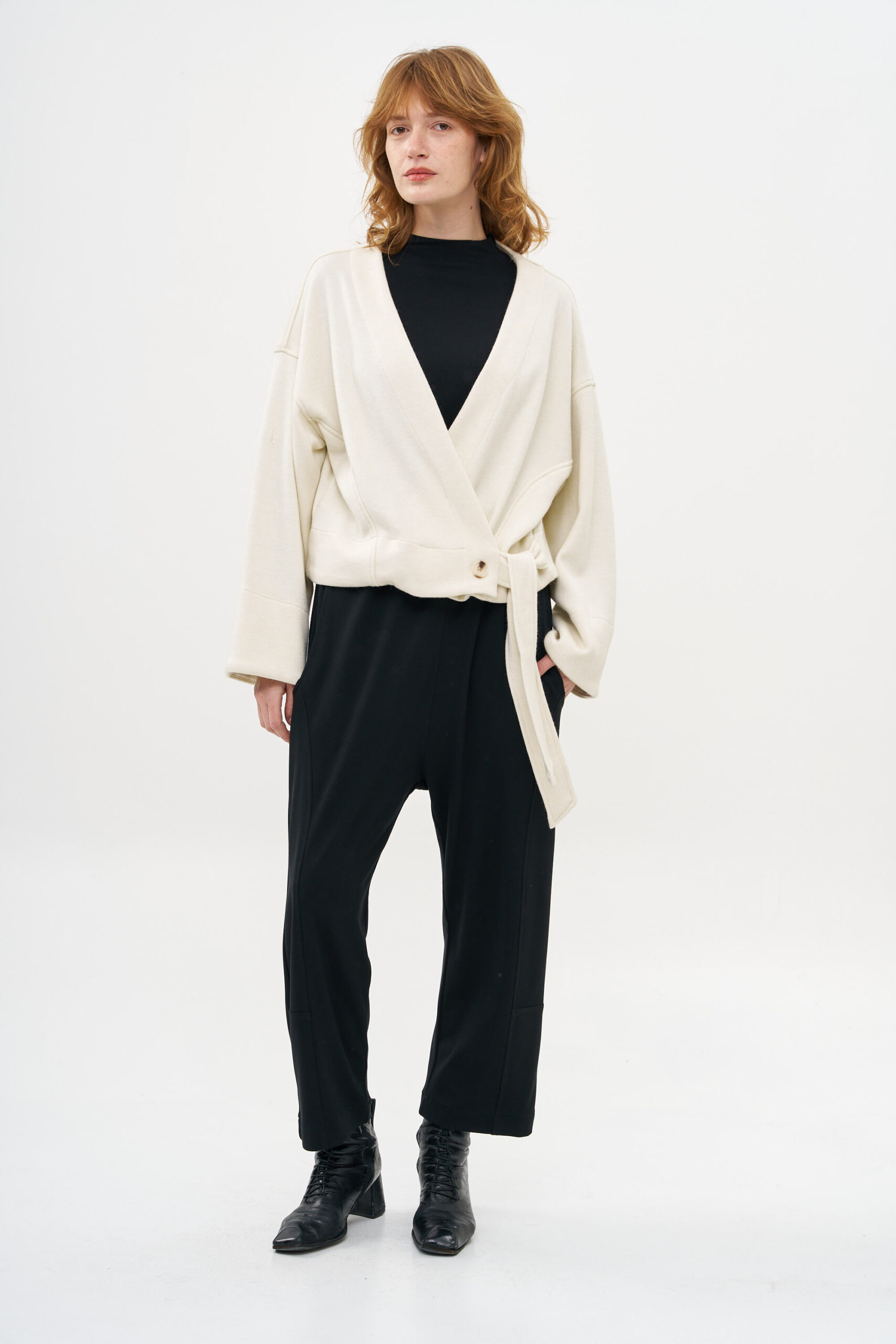 The Uranus Jacket from Gershon Bram in Off White