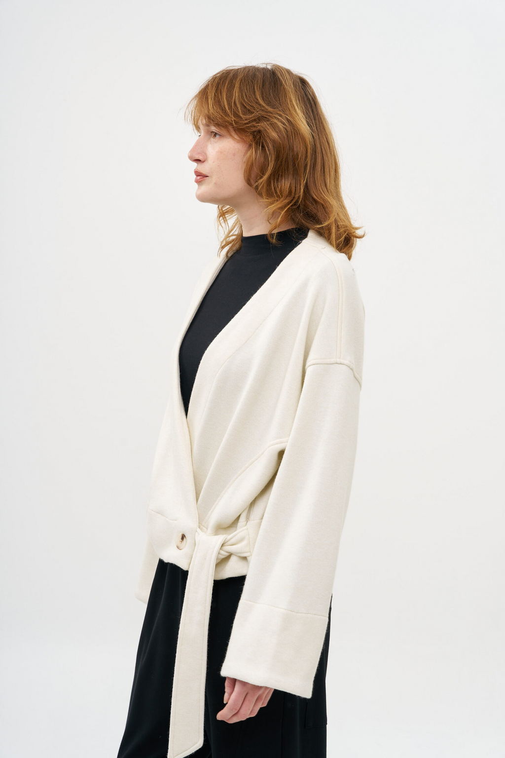 The Uranus Jacket from Gershon Bram in Off White