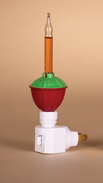 Christmas Bubble Bulb Night Light / Assorted Colors