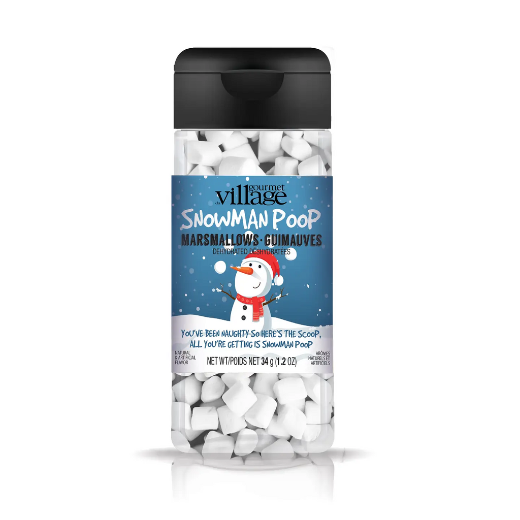 Snowman Poop Marshmallow Topping