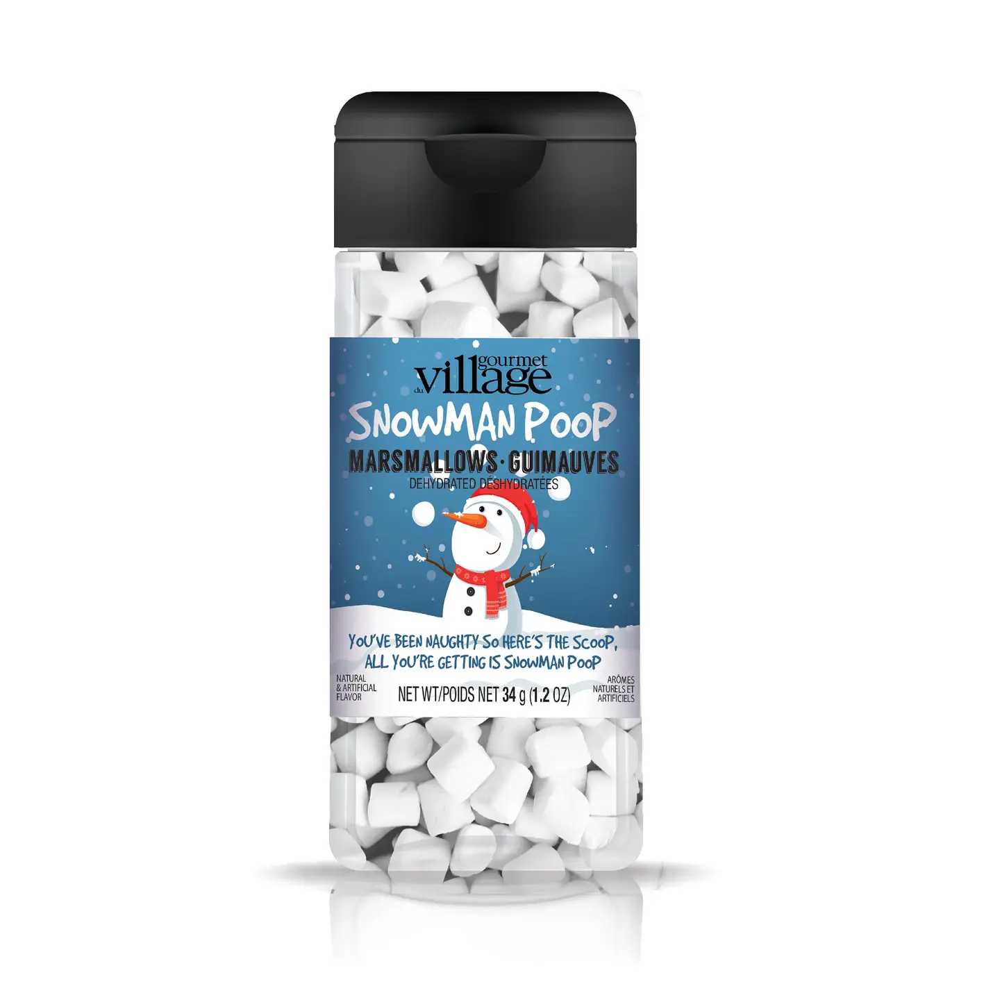 Snowman Poop Marshmallow Topping