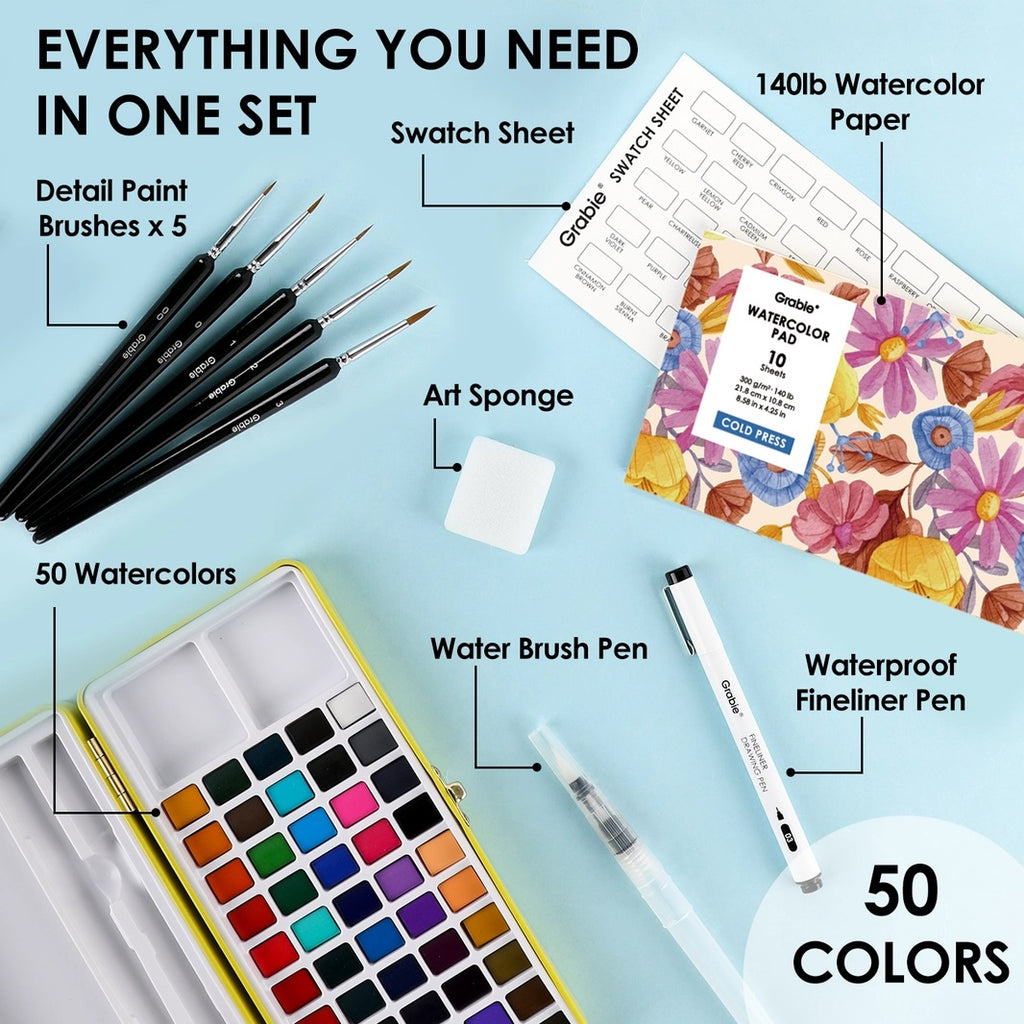 All-in-One Watercolor Kit