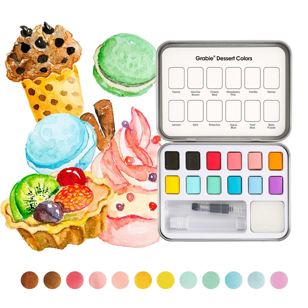 Themed Watercolor Pocket Set / Click for Selection