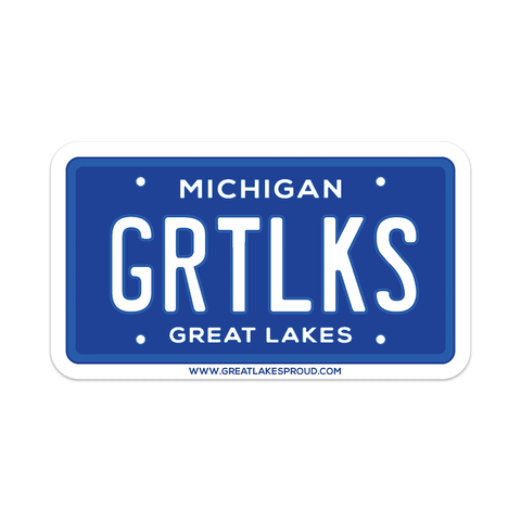 GRTLKS License Plate Sticker