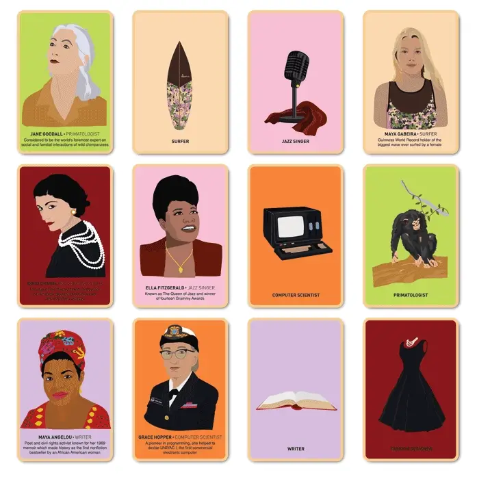Great Women Memory Game