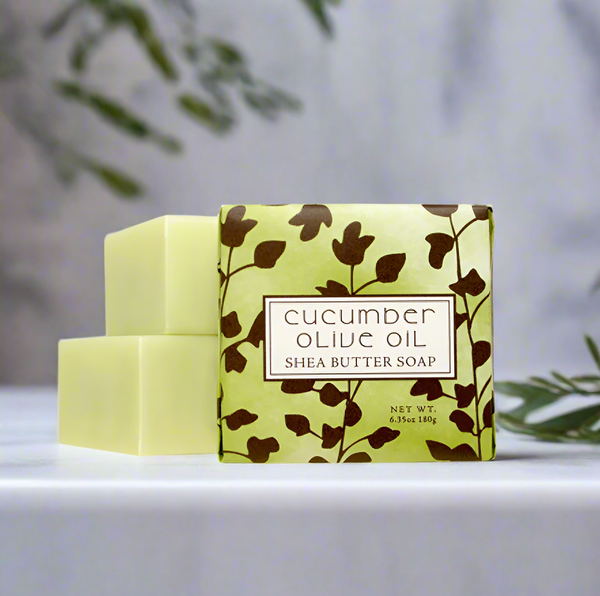 Greenwich Bay Botanical Collection 6oz Bar Soap Cucumber Olive Oil