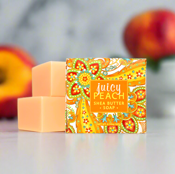 Greenwich  Bay Botanical Collection 6oz Bar Soap Juicy Peach