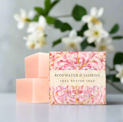 Greenwich Bay Botanical Collection 6oz Bar Soap Rosewater Jasmine