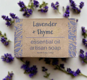 Greenwich Bay Trading Co 8oz Essential Oil Bar Soap Lavender Thyme