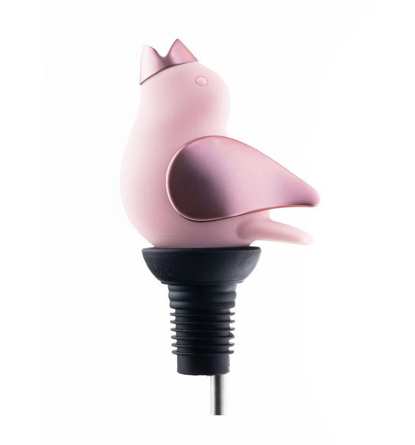 ChirpyTop Wine Pourer / Pink & Rose