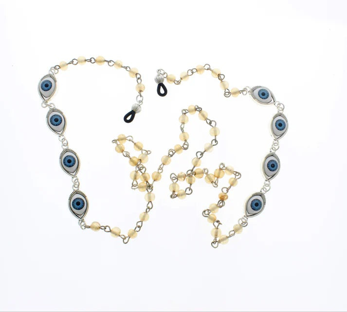 Evil Eye Glasses Chain / Click for Colors