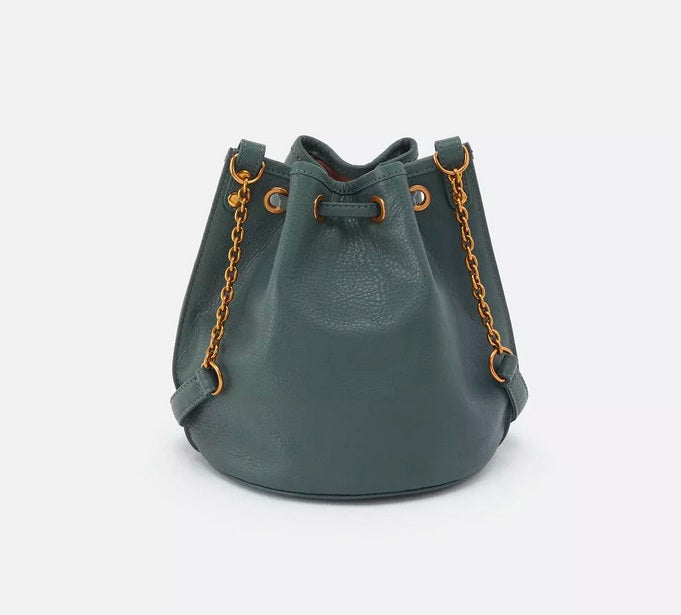 Pier Bucket Crossbody in Sage Leaf
