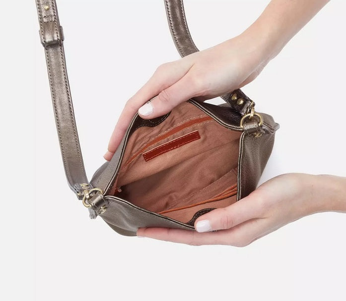 Pier Small Crossbody in Pewter