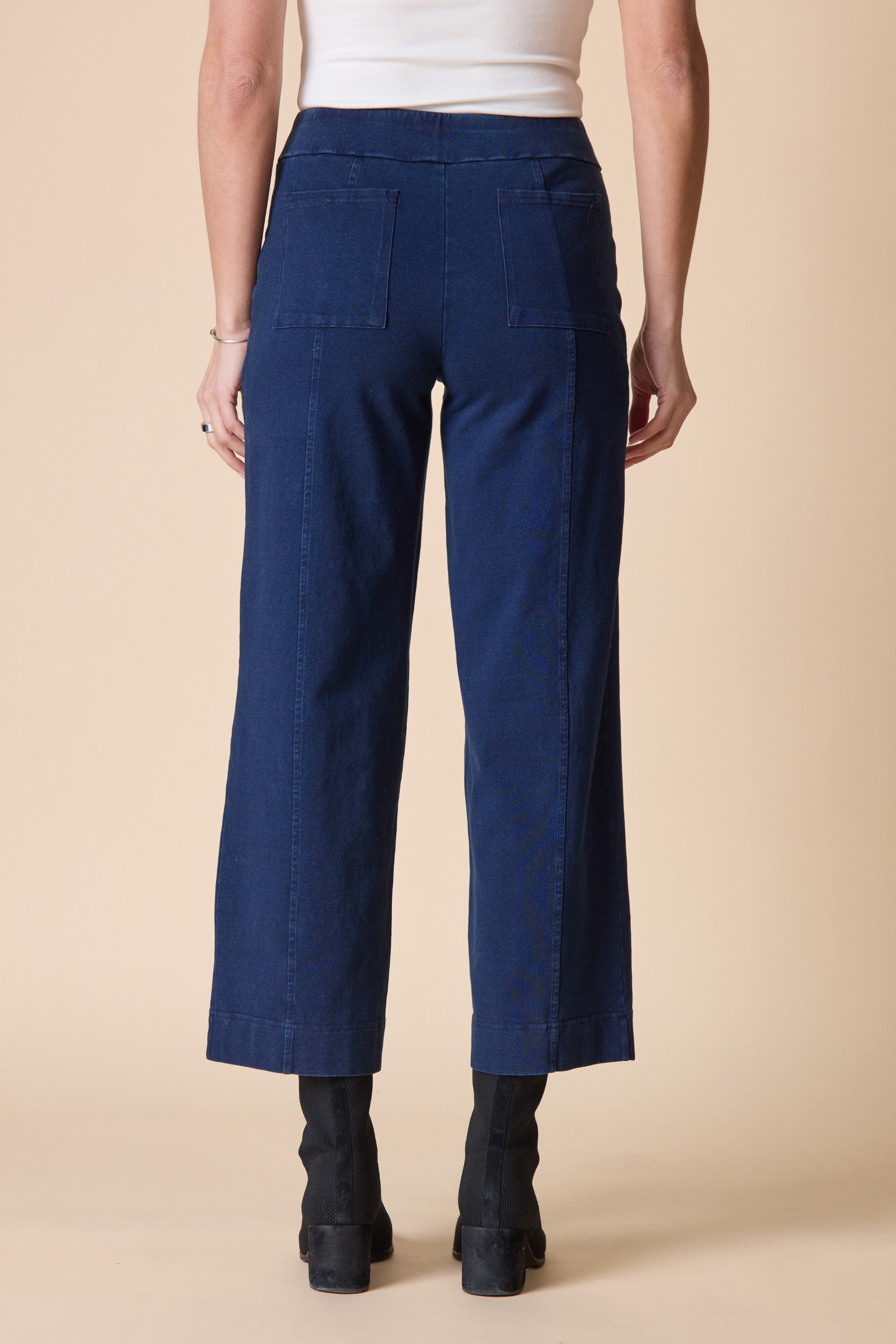 The Angled Pocket Flood Pant from Habitat in Denim