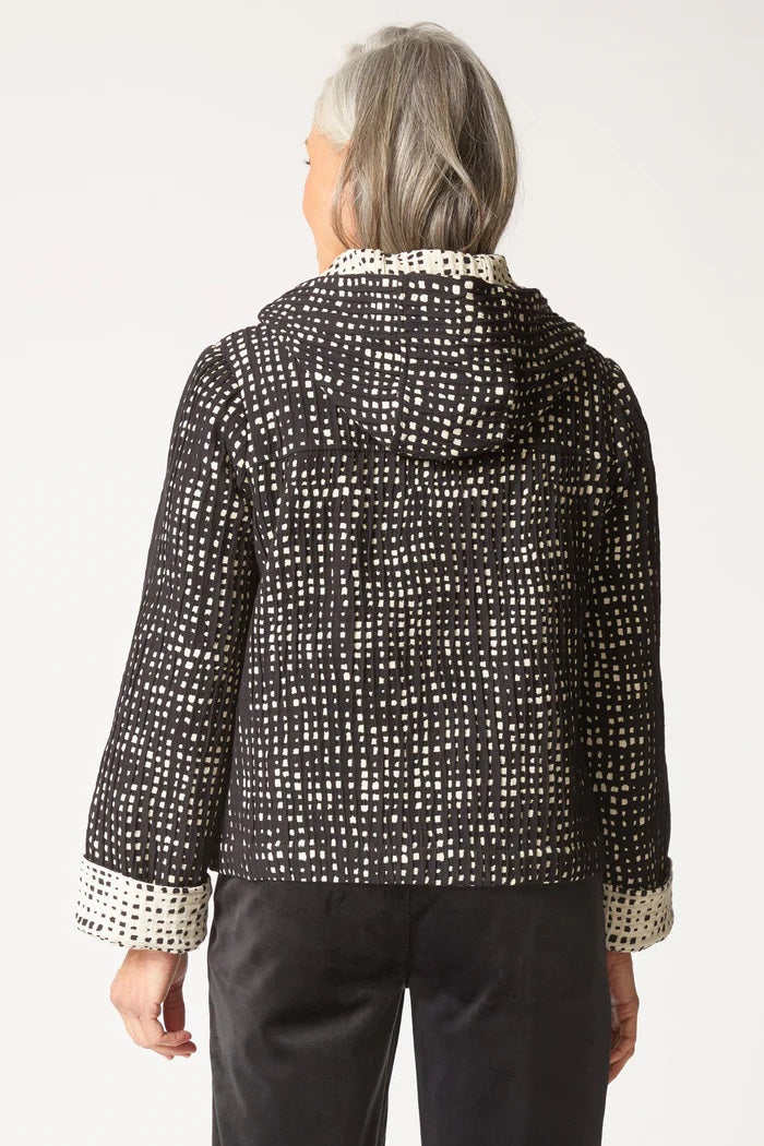 Habitat Autumn Check Cargo Hoodie