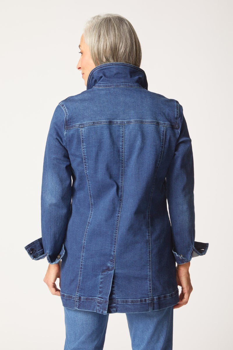 The Boyfriend Jacket by Habitat in Dark Denim
