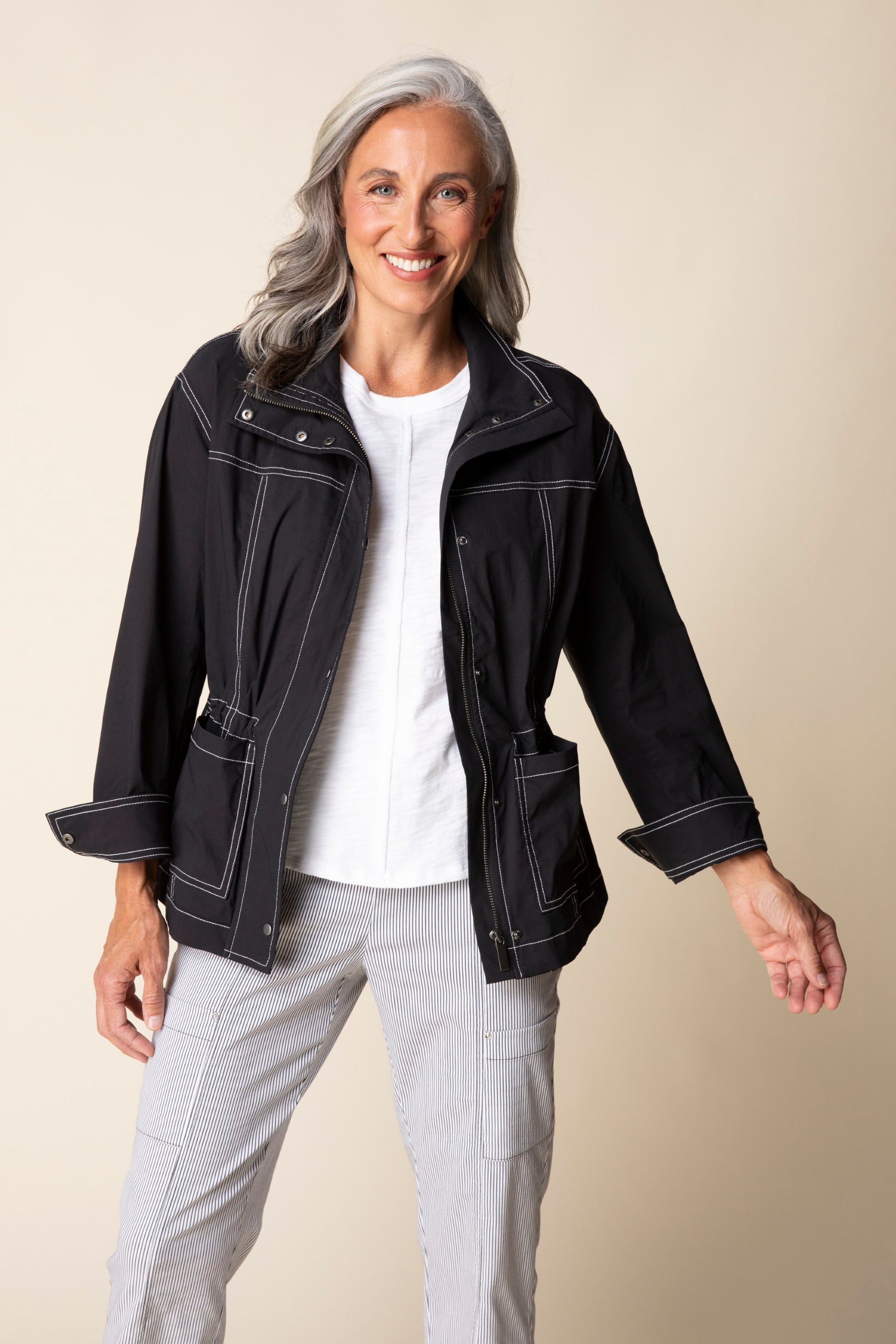 Habitat Chatham Cool Tech Jacket in Black