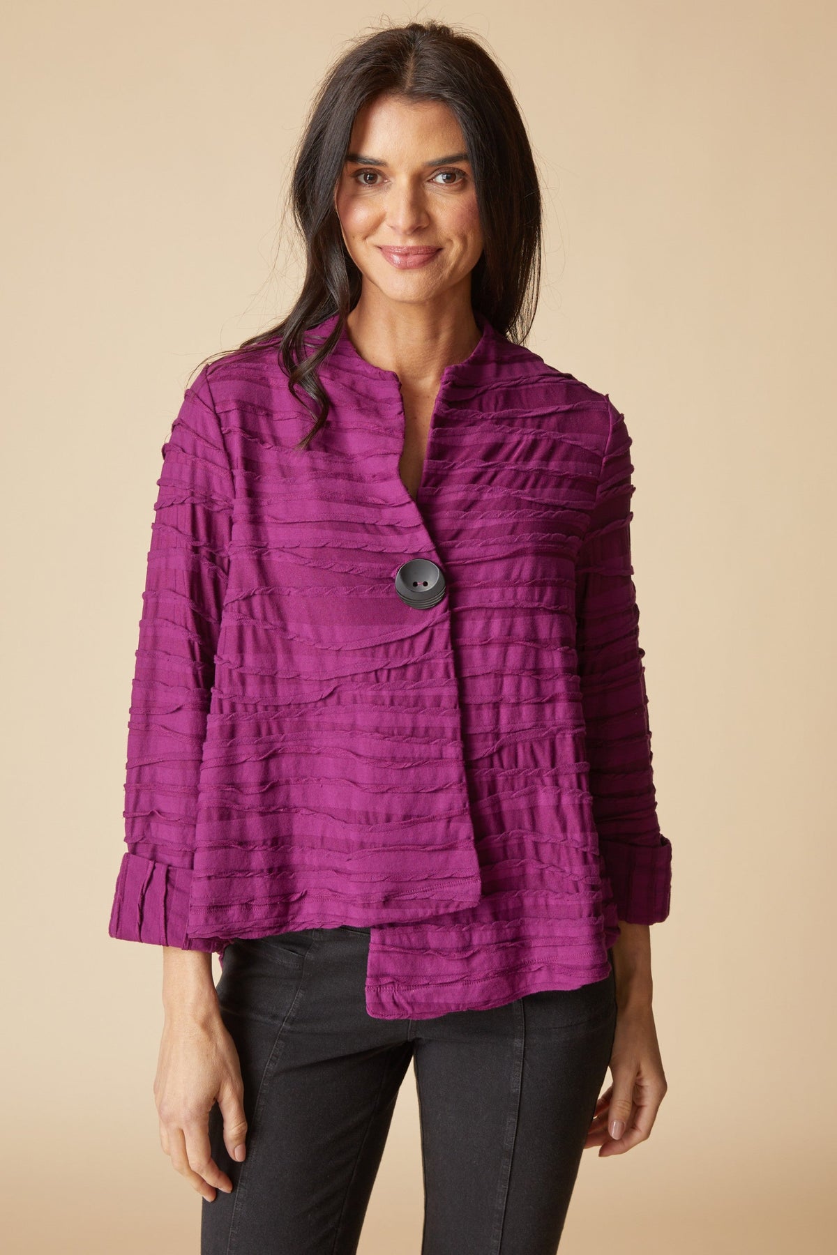 The City Wave Jacket from Habitat in Plum