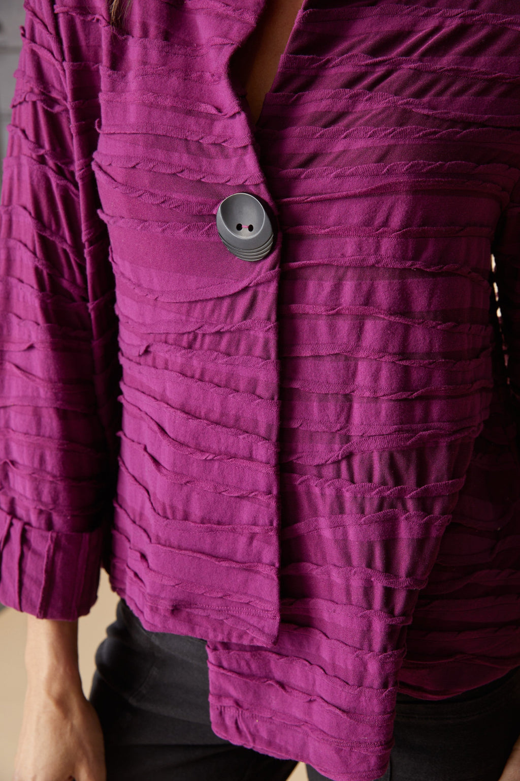 The City Wave Jacket from Habitat in Plum